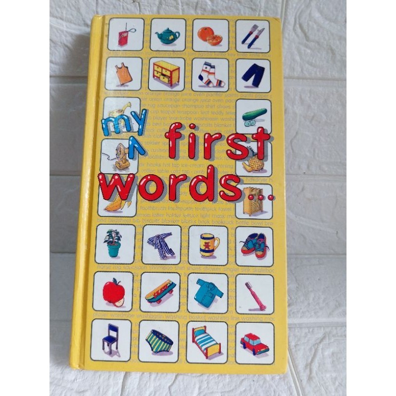 my a first  words........