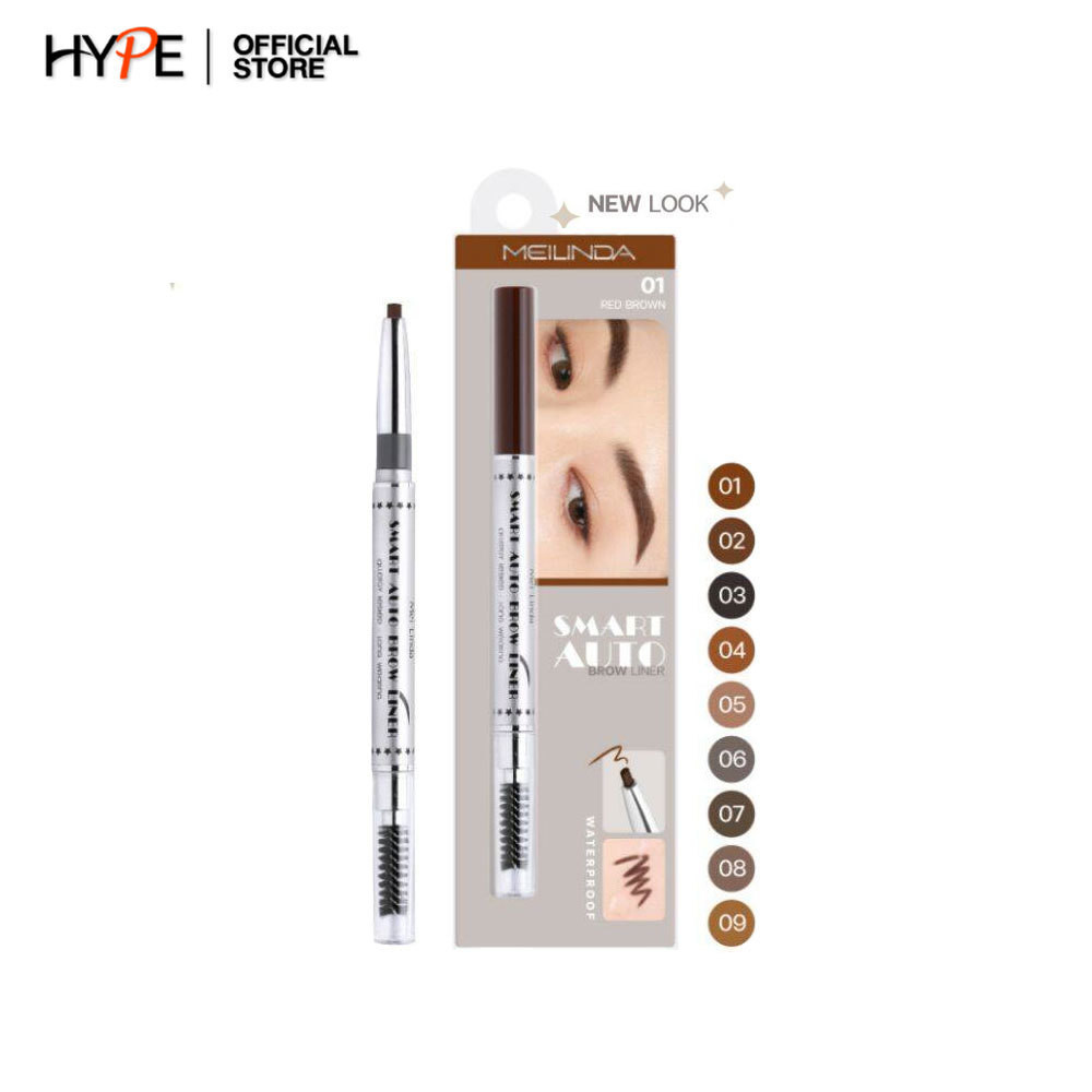 Meilinda ดินสอเขียนคิ้ว Smart Auto Brow Liner สมาท ออร์โต้ โบรว์ ไลเนอร์ (MD3041)