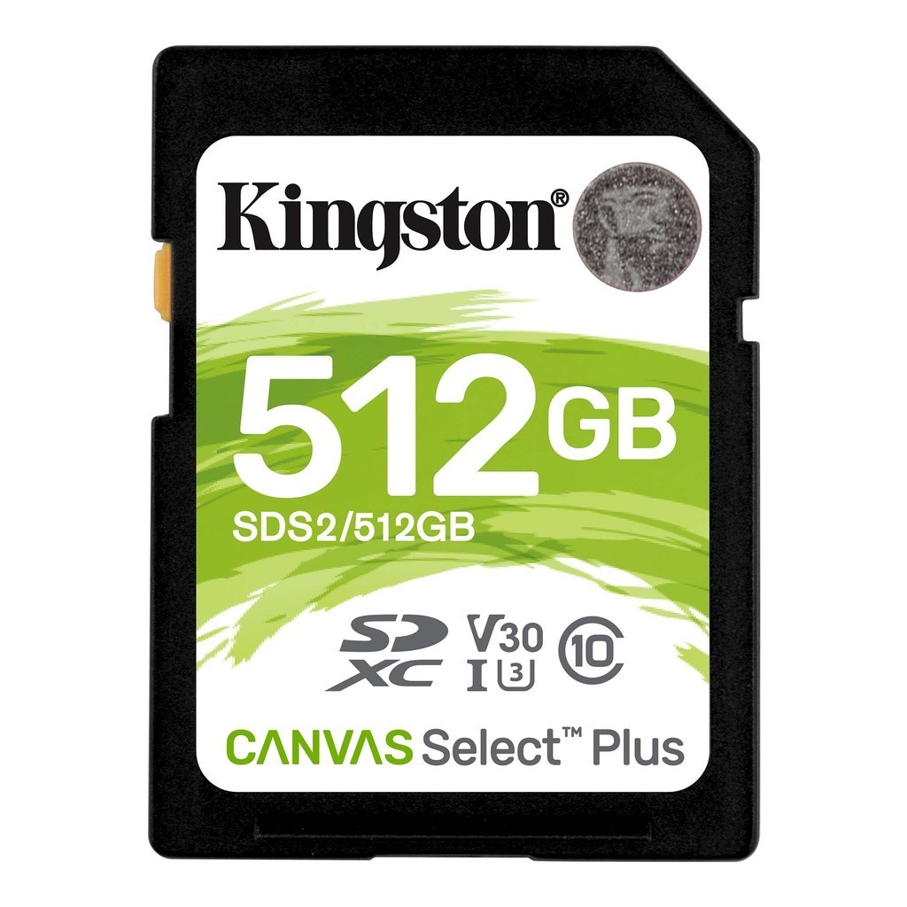 512 GB SD CARD KINGSTON CANVAS SELECT PLUS (SDS2/512GB)