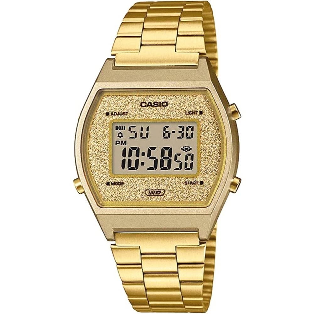 [Direct Japan] [Casio] CASIO Digital Watch Vintage Series B640WGG-9 Unisex Gold Glitter Face Overseas Model [Parallel Import]
