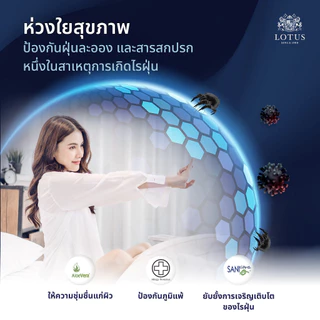 LOTUS รุ่น Angelus ที่นอนลดอาการปวดหลัง สัมผัสแน่นสบาย ส่งฟรี