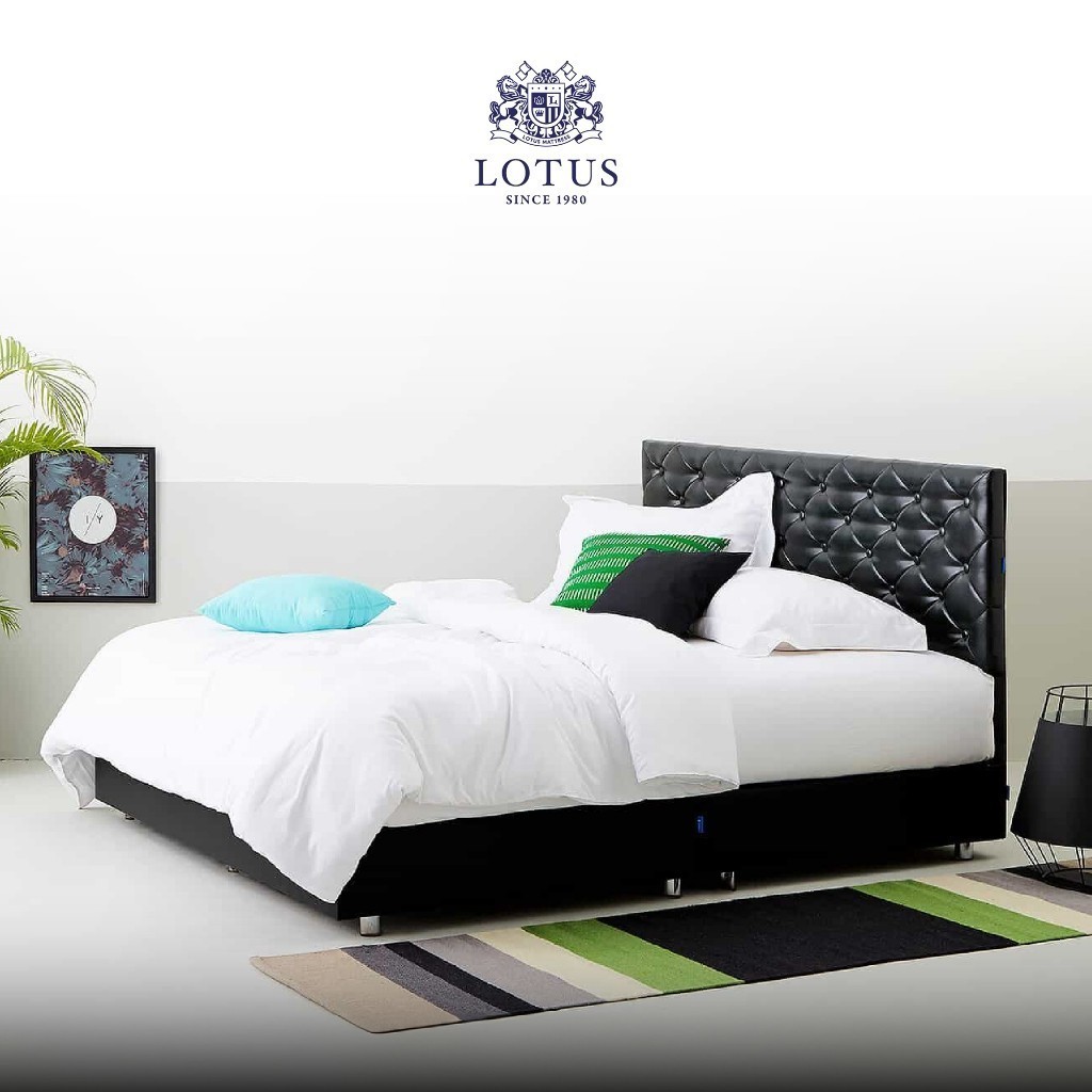 LOTUS เตียงหนัง Lifestyle  รุ่น Lucia เลือกสีได้ ส่งฟรี