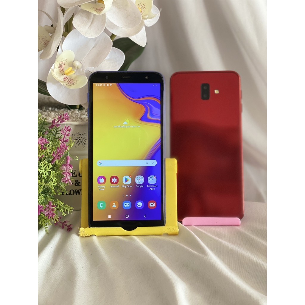 💋มือถือซัมซุง J6plus แรม3 รอม 32จอ6นิ้ว android 8.1 ฟรีชุดชาร์จ