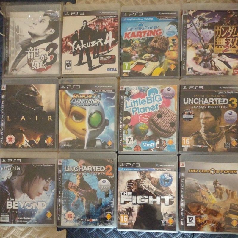 PS3 เกมส์ แผ่น Bluray แท้ลิขสิทธิ์ Sony คละเกมส์ PlayStation 3(เพลย์สเตชั่น 3)  สินค้ามือสอง