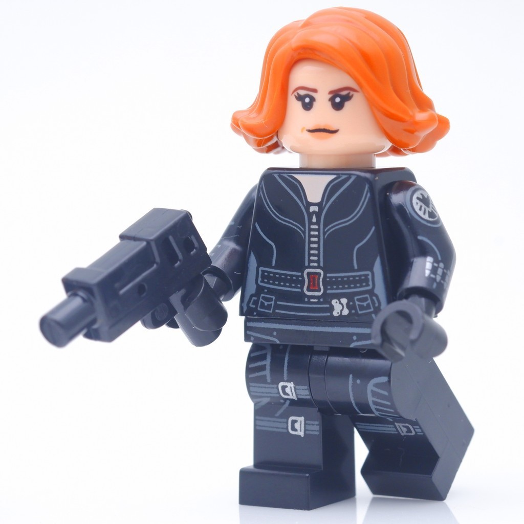 Lego Black Widow Black Jumpsuit - 76269 Avengers Tower Marvel *new