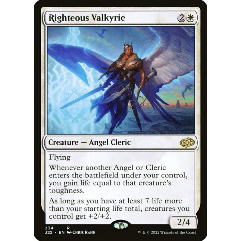 [Jumpstart 2022 ] - [J22] - [Righteous Valkyrie] - (R) - [2022]