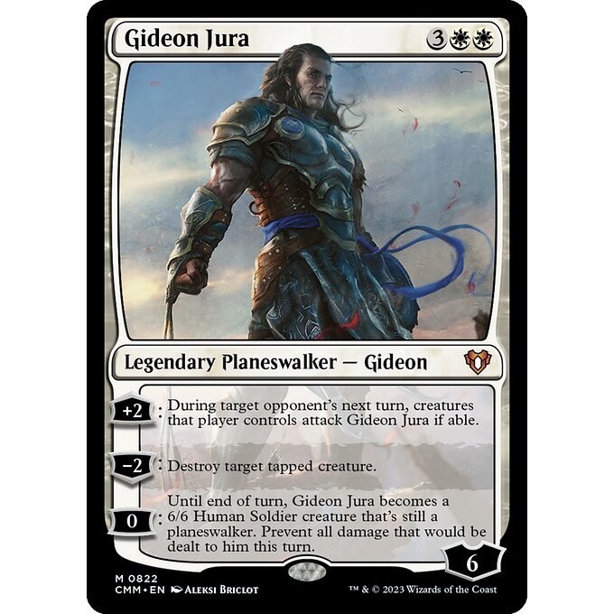 [Commander Masters] - [CMM] - [Gideon Jura] - (M) - [2023]