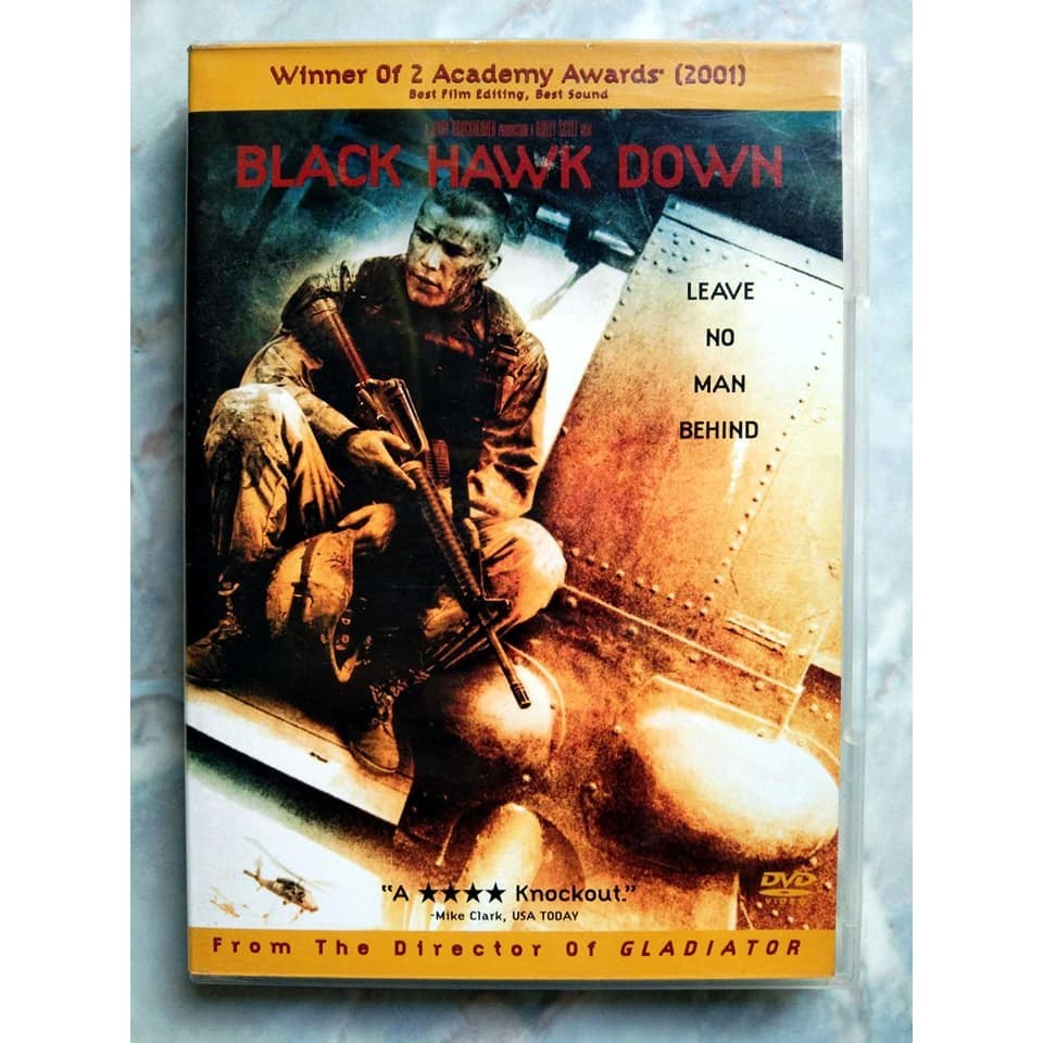 Black Hawk Down (2001) ยุทธการฝ่ารหัสทมิฬ (DVD) ดีวีดี