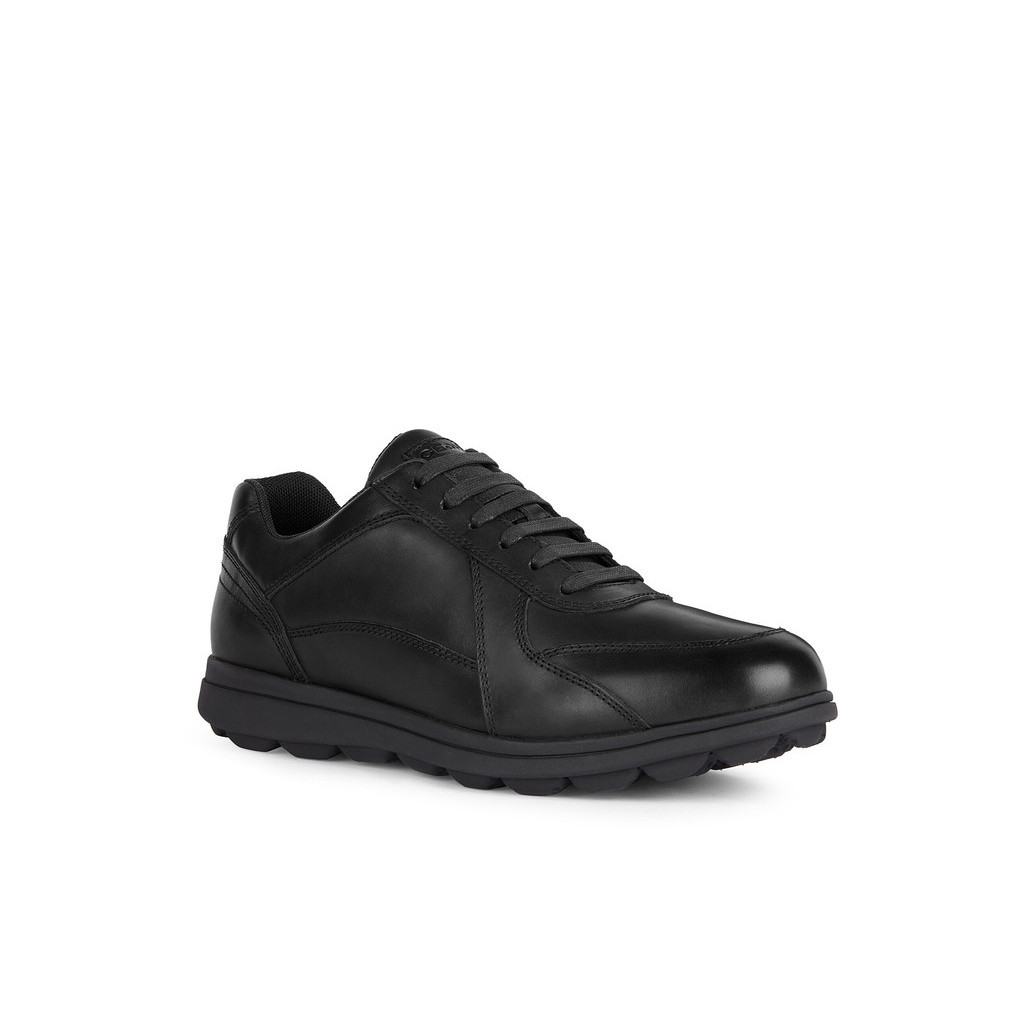 GEOX รองเท้าหนังผู้ชาย รุ่น U SPHERICA EC12 - BLACK (U45GRAC9999M_S4BKXX)