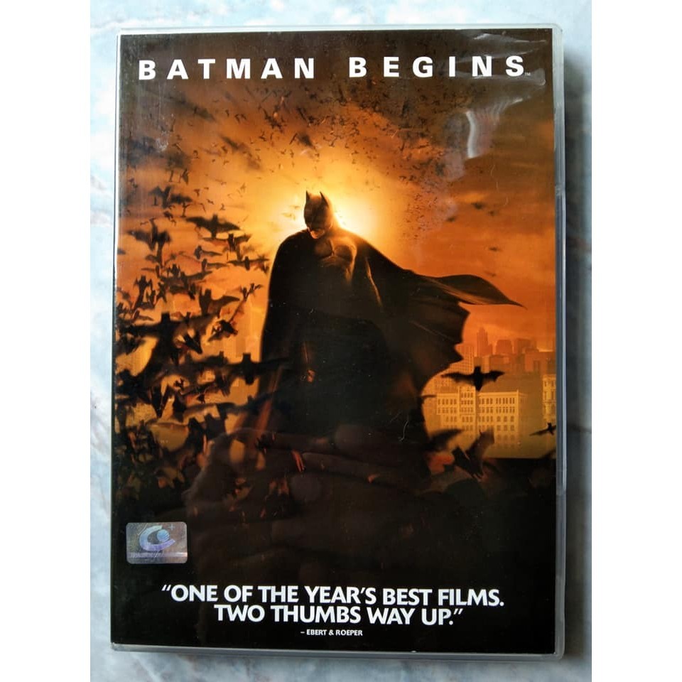 Batman Begins (2005) แบทแมน บีกินส์ (DVD) ดีวีดี