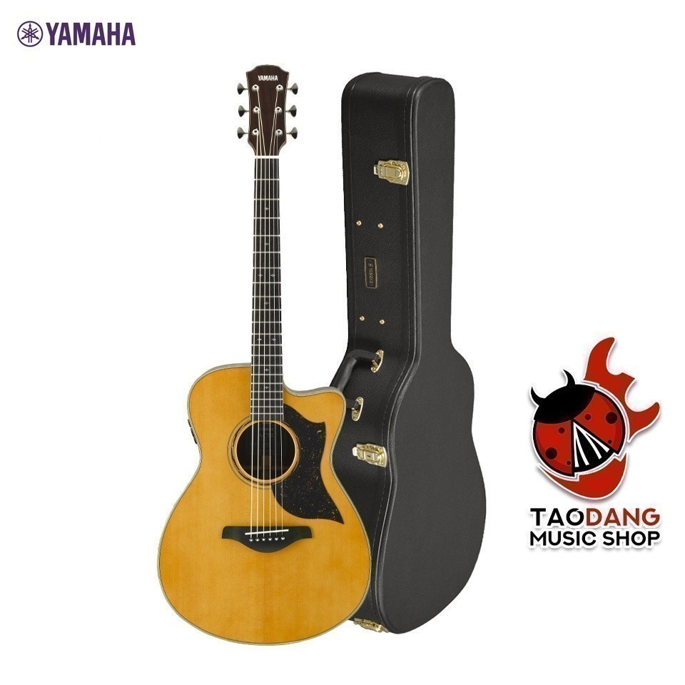 กีต้าร์โปร่งไฟฟ้า Yamaha AC5R ARE - Electric Acoustic Guitar Yamaha AC5R ARE ครบชุด ,พร้อมSet Up&amp;QCเล่นง่าย เต่าแดง