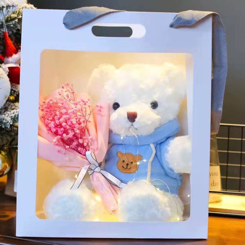 Hotรับประกันคุณภาพ【Today/Arrive next day】Plush Toy Teddy Bear Doll Bear Doll Doll Huggy Bear Ragdoll Girls Birthday Gift