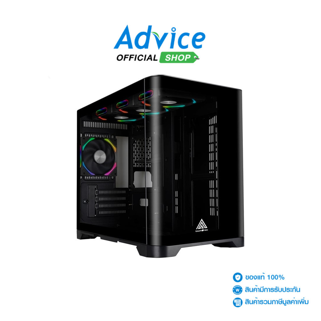 Tsunami mATX CASE (NP)ADVENTURE Z PRO K BLACK - A0157383