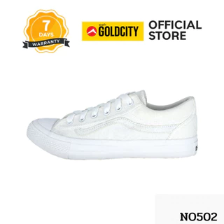 GOLDCITY รองเท้าผ้าใบ แฟชั่น แบบผูกเชือก UNISEX ใส่สบาย น้ำหนักเบา กันลื่น (37-45) รุ่น NO502