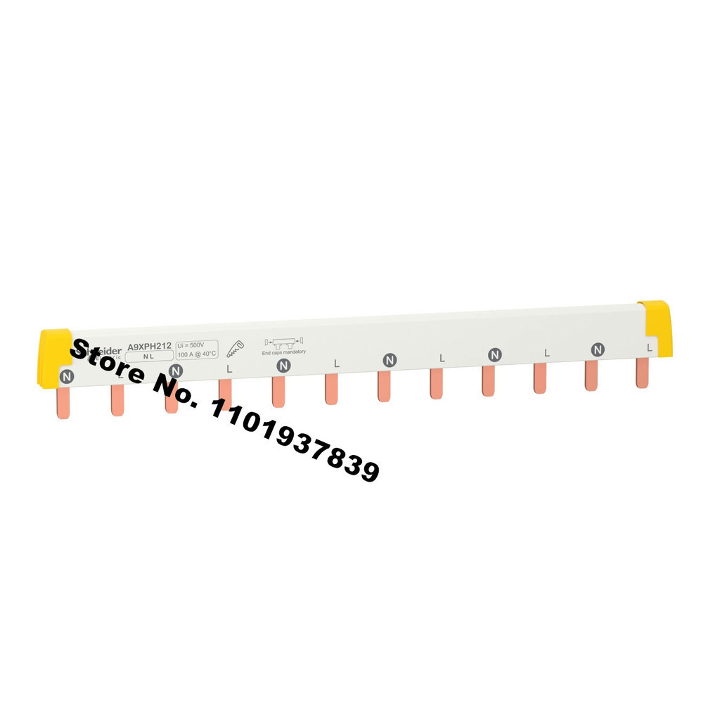A9XPH212 12X18Mm Comb Busbar ใช้สำหรับ Schneider 2P 1P N MCB Miniature Circuit Breaker