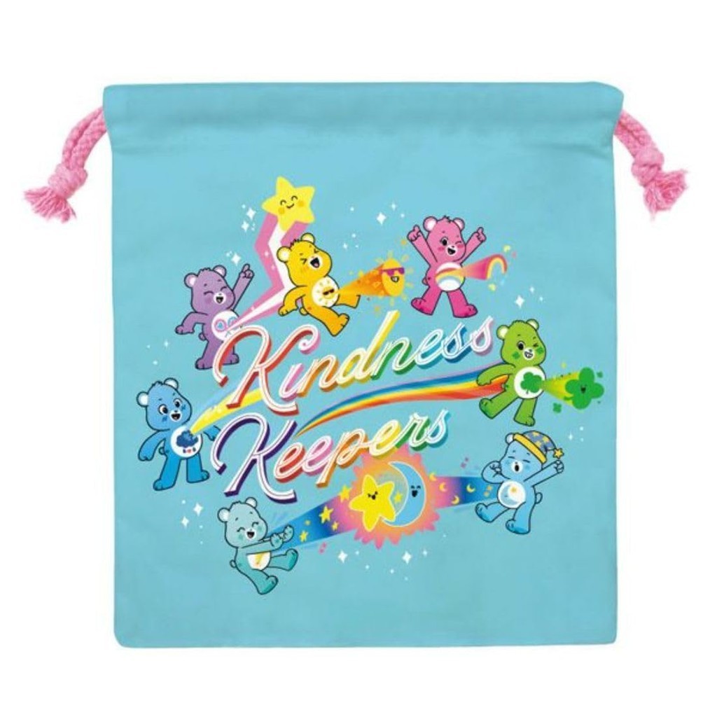 K Company Care Bear Drawstring Purse สี H205 ×W180Mm Ckc17-Kb 【 Direct From Japan 】
