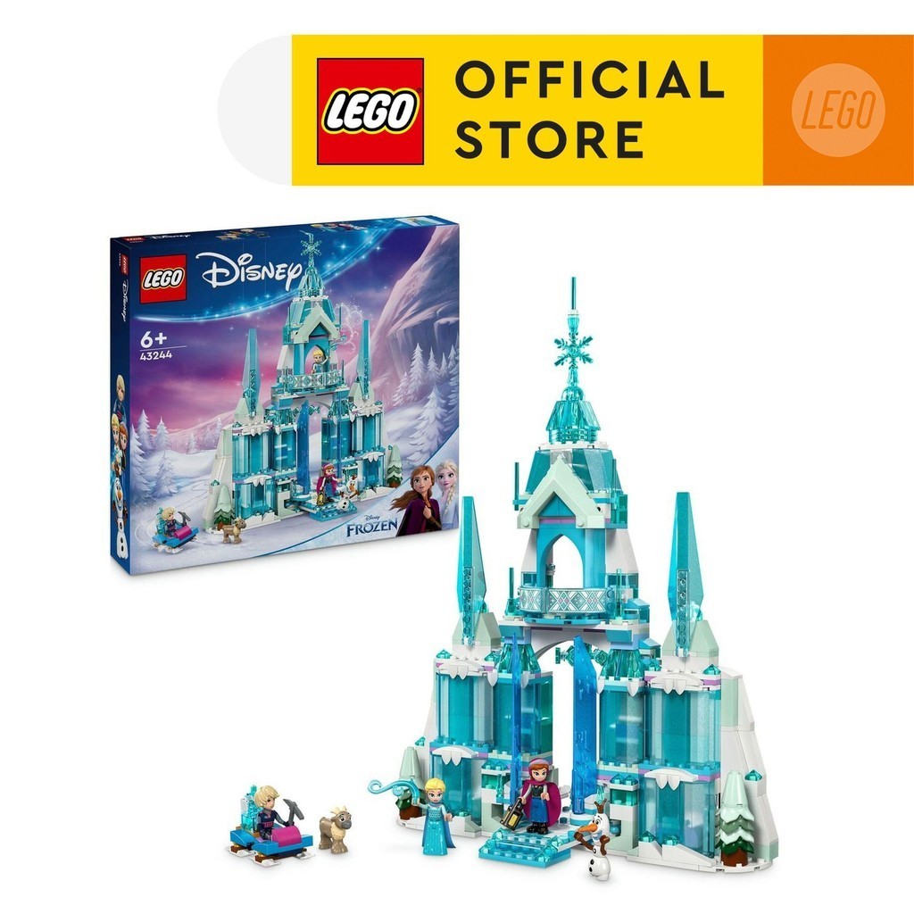 LEGO Disney Princess 43244 Elsa's Ice Palace (630 Pieces)