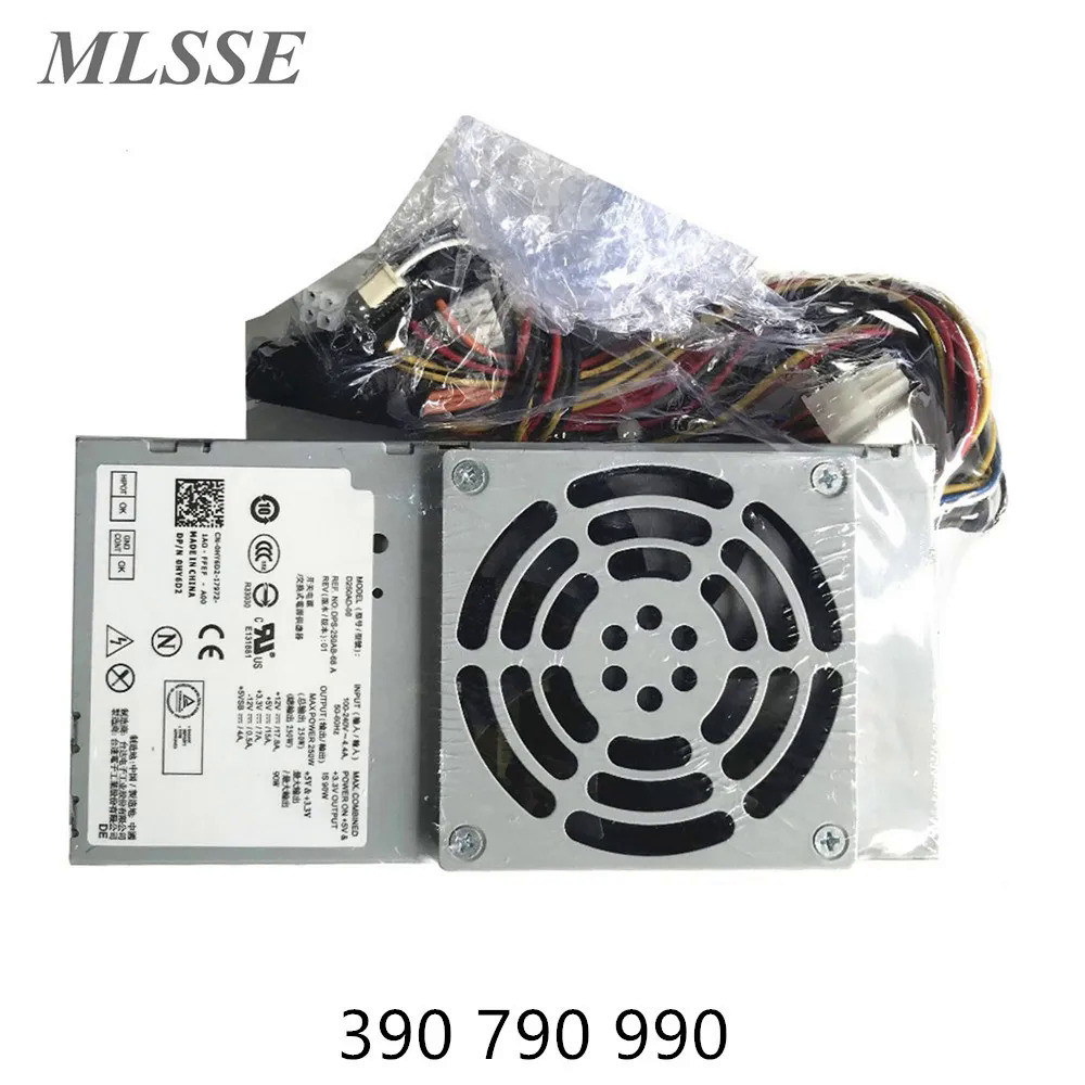 ใหม่สำหรับ DELL Optiplex 390 790 990 Power Server แหล่งจ่ายไฟ CN-0HY6D2 0HY6D2 HY6D2 D250AD-00 100% 
