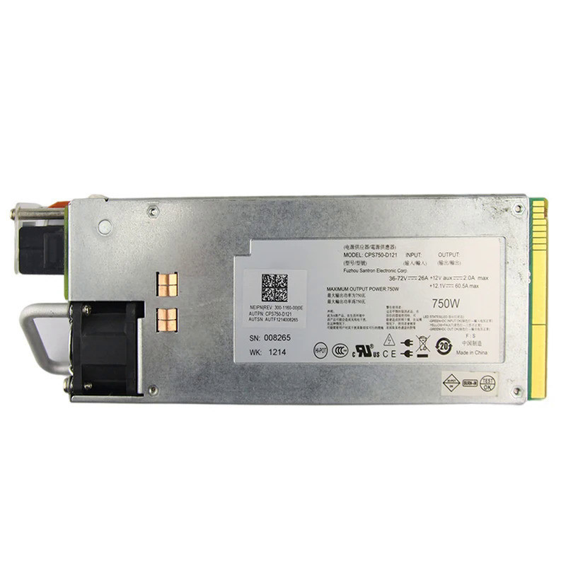 750W เซิร์ฟเวอร์ DC Power Supply สำหรับ DELL R510/R910 CPS750-D121 6GTF5 Psu
