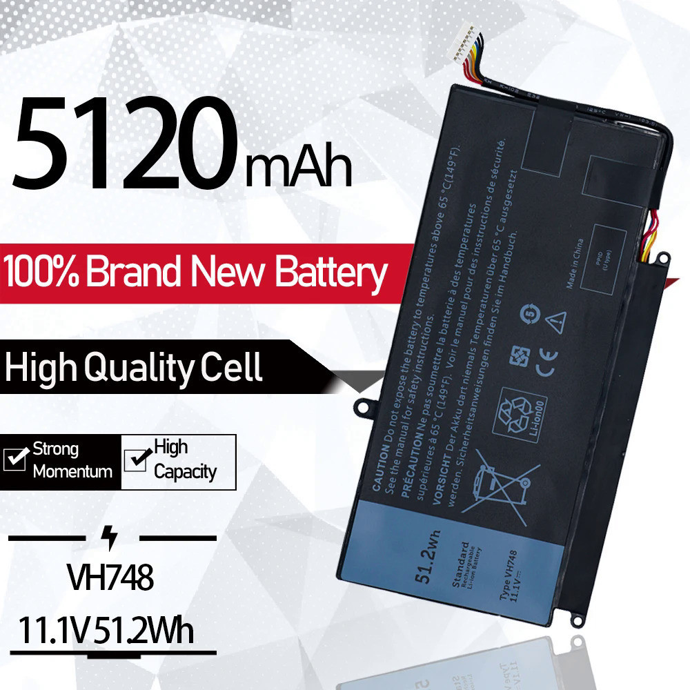 VH748 Laptop Battery For DELL Vostro V5480 V5470 V5460 V5560 14 5480 14-5439 V5460D-1308 V5460D-1318