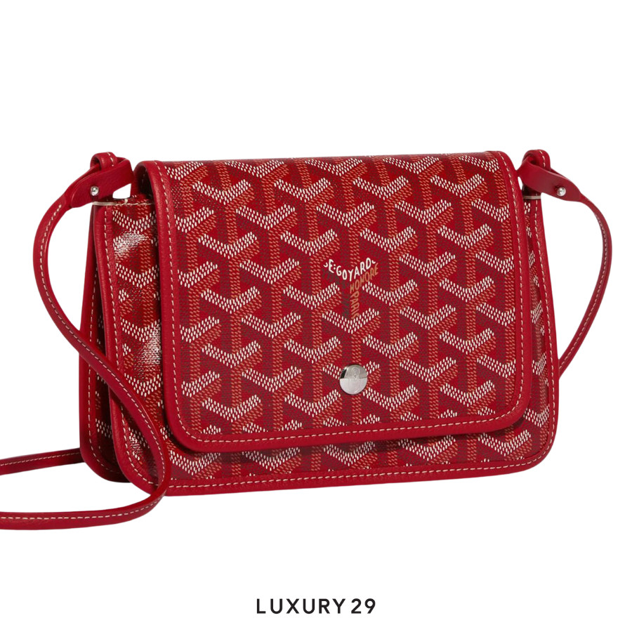 Goyard Plumet Pocket Wallet Red