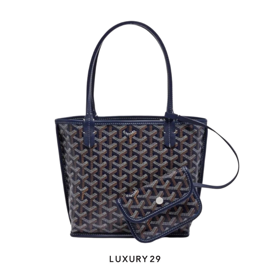 Goyard Anjou Mini Bag Navy Blue