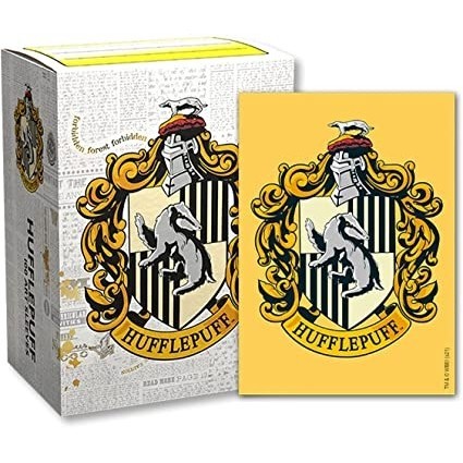 dragonsha--Hufflepuff Dragon Shield Hufflepuff Sleeve Dragon Shield Illus  dragonsha--Hufflepuff