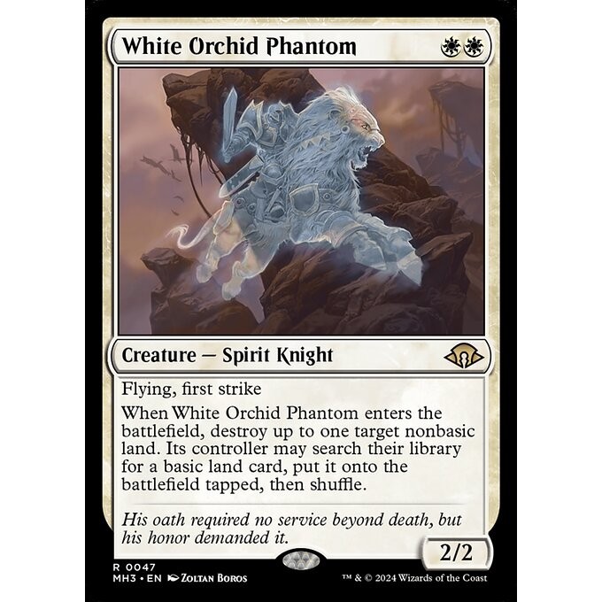 [Modern Horizons 3] - [MH3] - (R) -[White Orchid Phantom] -  [2024]