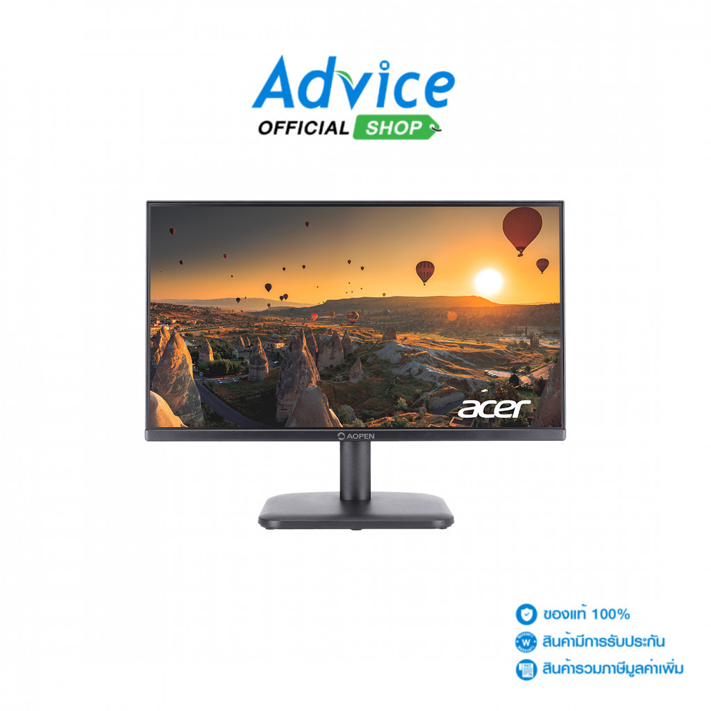 ACER MONITOR (จอคอม) 21.5 AOPEN 22CL1QE3bi (IPS, VGA, HDMI) 100Hz - A0160109