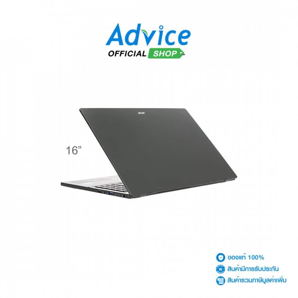 Acer Notebook (โน๊ตบุ๊ค)  Swift Edge SFE16-44-R5DT (Olivine Black) - A0159496