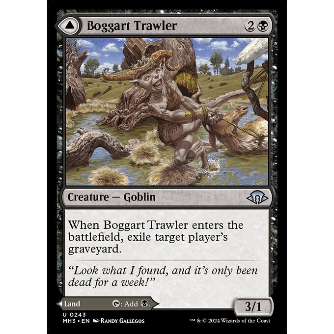 [Modern Horizons 3] - [MH3] - (U) -[Boggart Trawler // Boggart Bog] - [2024]