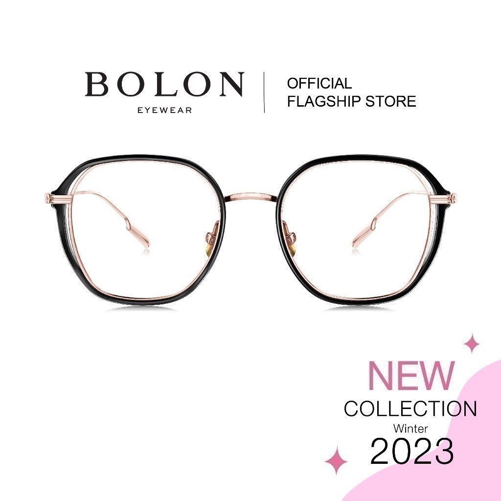 Bolon Barrio BH6009 กรอบแว่นแบรนด์เนม โบลอน แว่นสายตากรองแสง ออโต้ แฟชั่น