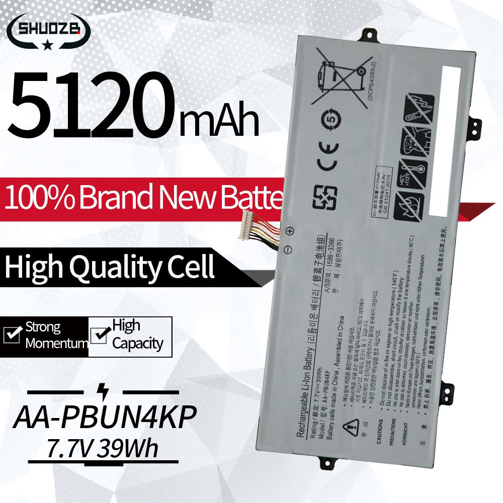 New AA-PBUN4KP Battery For Samsung 930QAA 940X3L NT930QAA NP900X5L NT930QBE NP900X5L NT900X5L NT900X