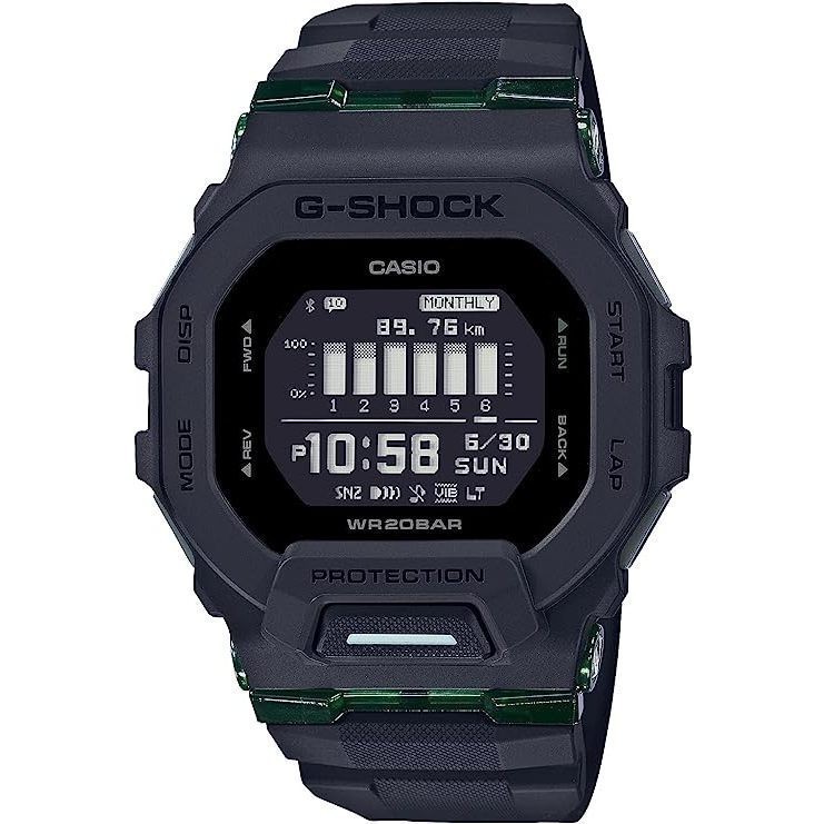 JDM WATCH ★Casio G-SHOCK GBD-200-1JF GBD-200-1 สมาร์ทวอทช์ Bluetooth 20 Bar《Y》