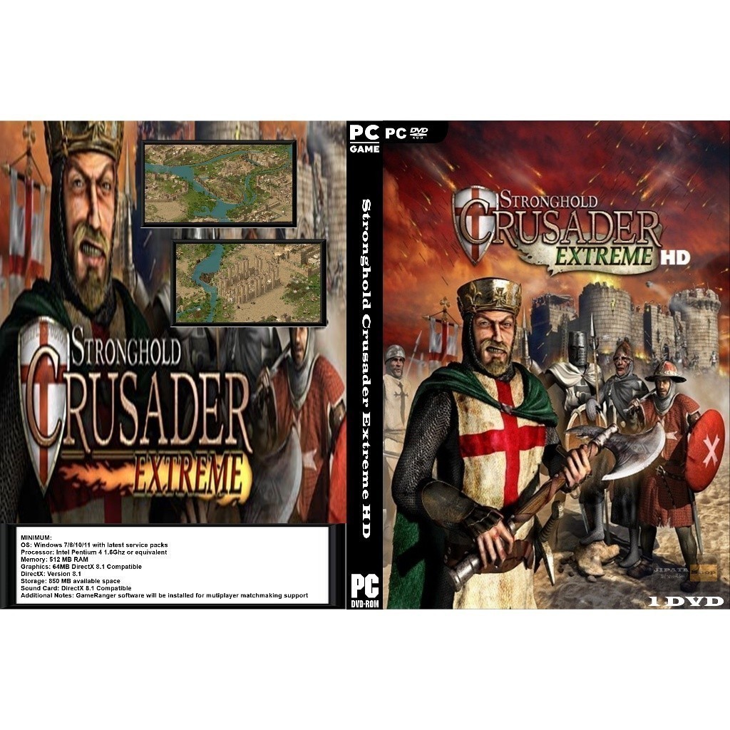 แผ่น Game PC Stronghold Crusader Extreme HD (1DVD)
