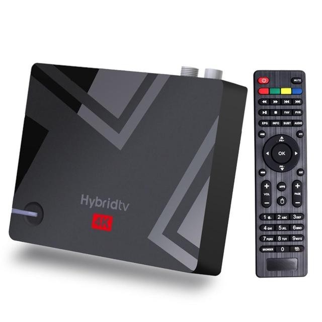MECOOL K5 Smart TV Box Android 9.0 DVB-T2/S2 2G DDR 16G ROM Amlogic S905X3 Bluetooth 4.2 2.4/5G 4K D