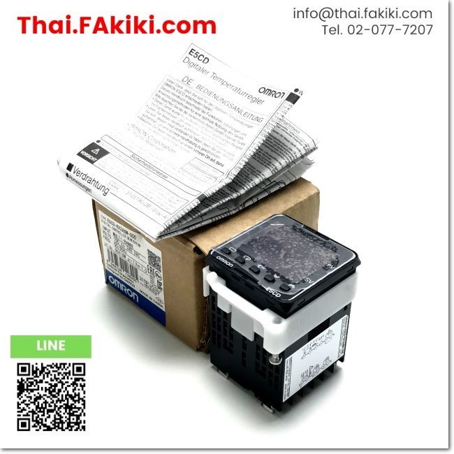 (C)Used, E5CD-RX2A6M-000, Temperature Controller, OMRON (66-100-752)