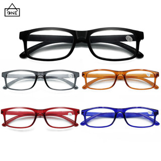 COD❤️แว่นตาอ่านหนังสือป้องกันแสงสีฟ้ากรอบเหลี่ยมเบาพิเศษ+100…