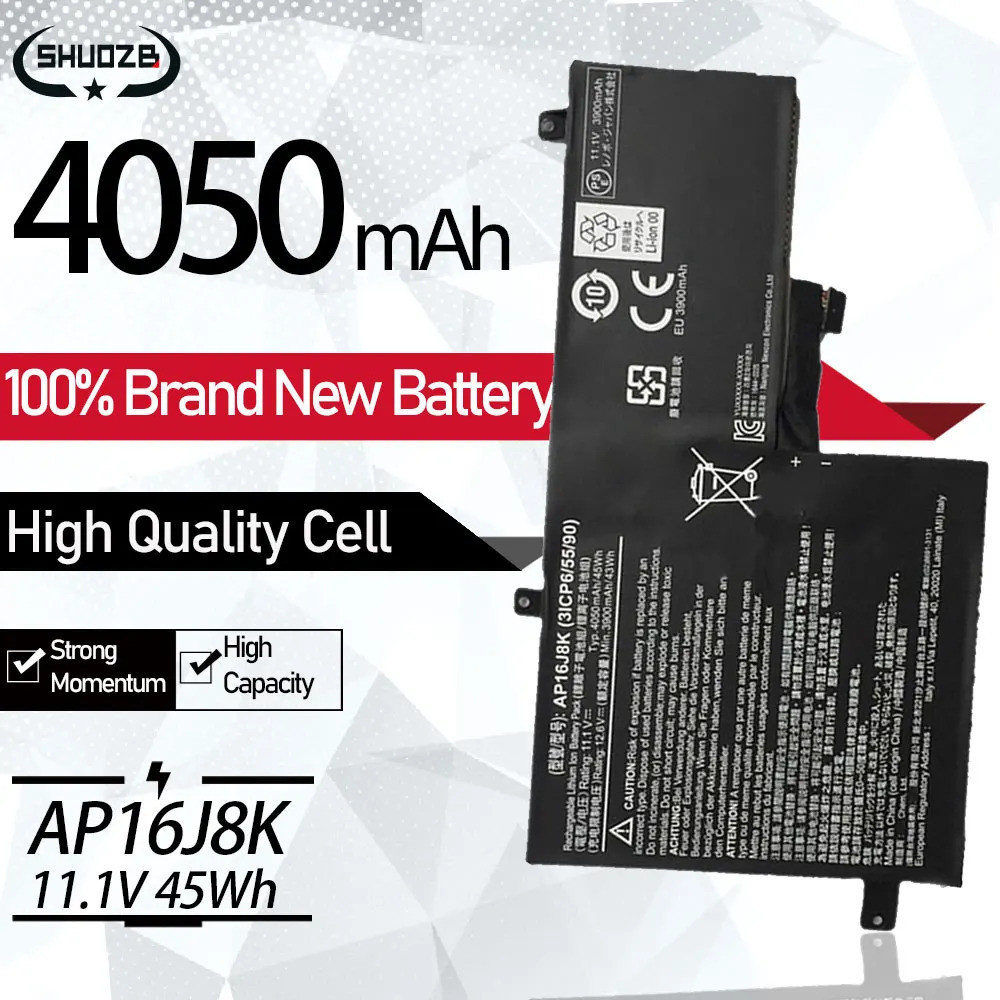 AP16J8K AP16J5K Battery For Acer Chromebook 11 N7 C731T-C9M4 C731T-C11A C118 C96J C5B8 C0X8 C9J0 C02