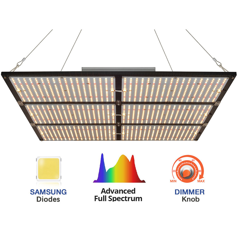 720 Watt Samsung LM281B LM301H LED Quantum Grow Light Full Spectrum 700W Vertical Farm Medical Plant