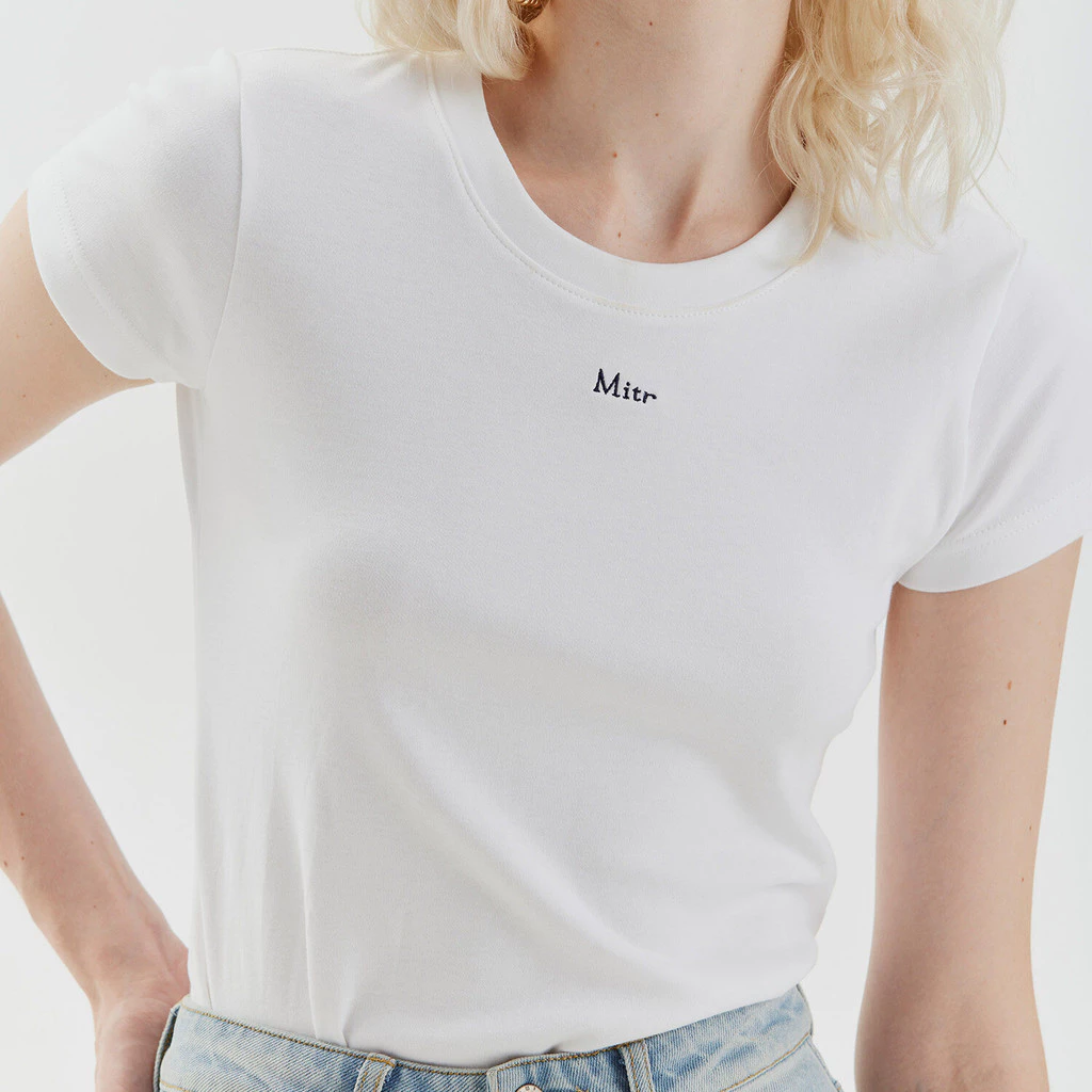 Mitr Basic T-shirt เสื้อยืดคอกลม