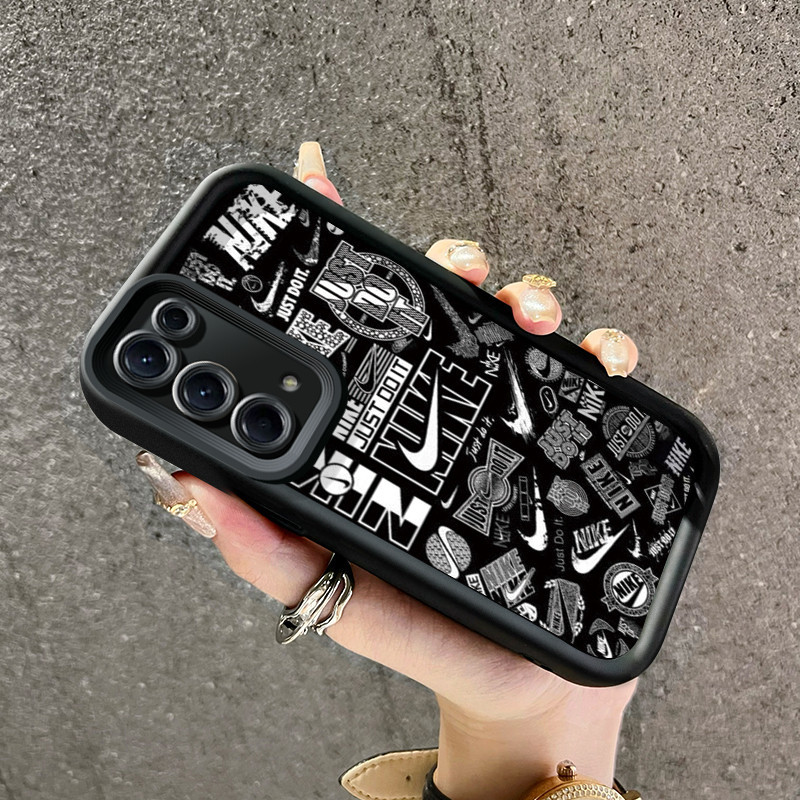 เคสสำหรับ OPPO Reno 5 OPPO Reno 5K เคสกระแสแฟชั่นกันกระแทก  Silikon เคสป้องกันกล้องคลุมทั้งหมด