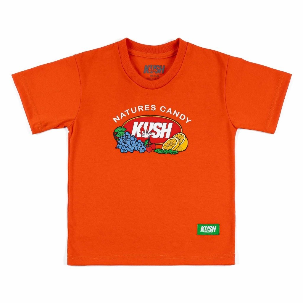 【High quality】KUSH Co. FRUITS (Tangerine) Mga Bata Classic T-Shirt