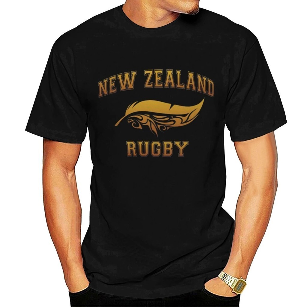【COD】New Zealand Rugby Maori Sunset Black Funny Women T Shirt Fashion O Neck Custom Printed Men T Sh