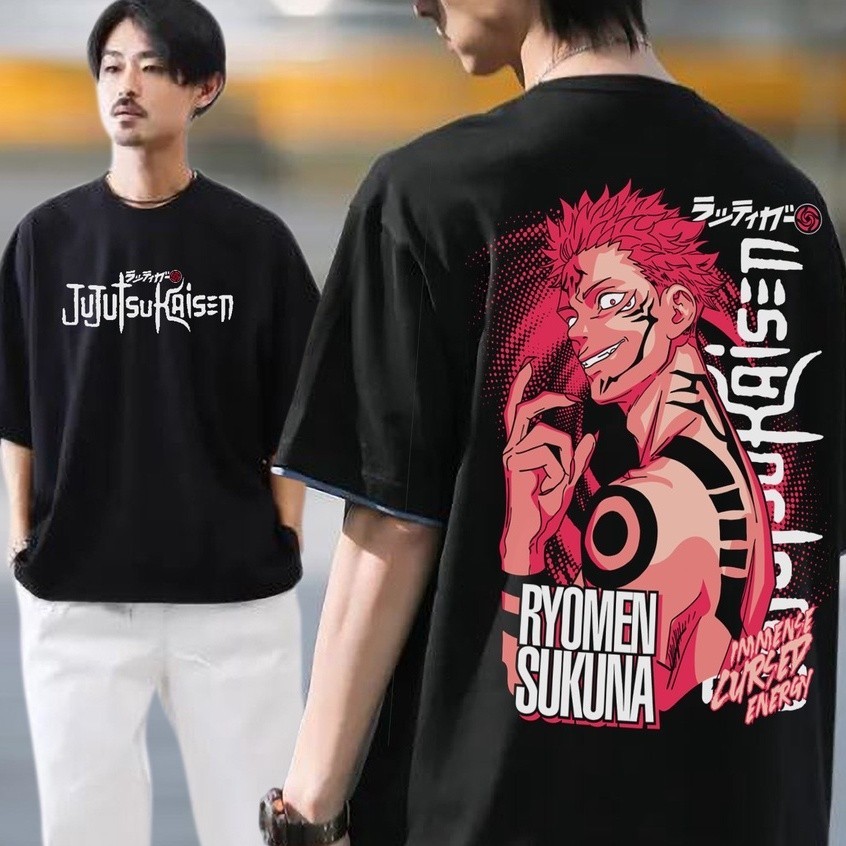 【COD】aNIME COLLECTION Heroes Shirt -- SUKUNA© -- Oversize T shirt Streetwear design unisex tees