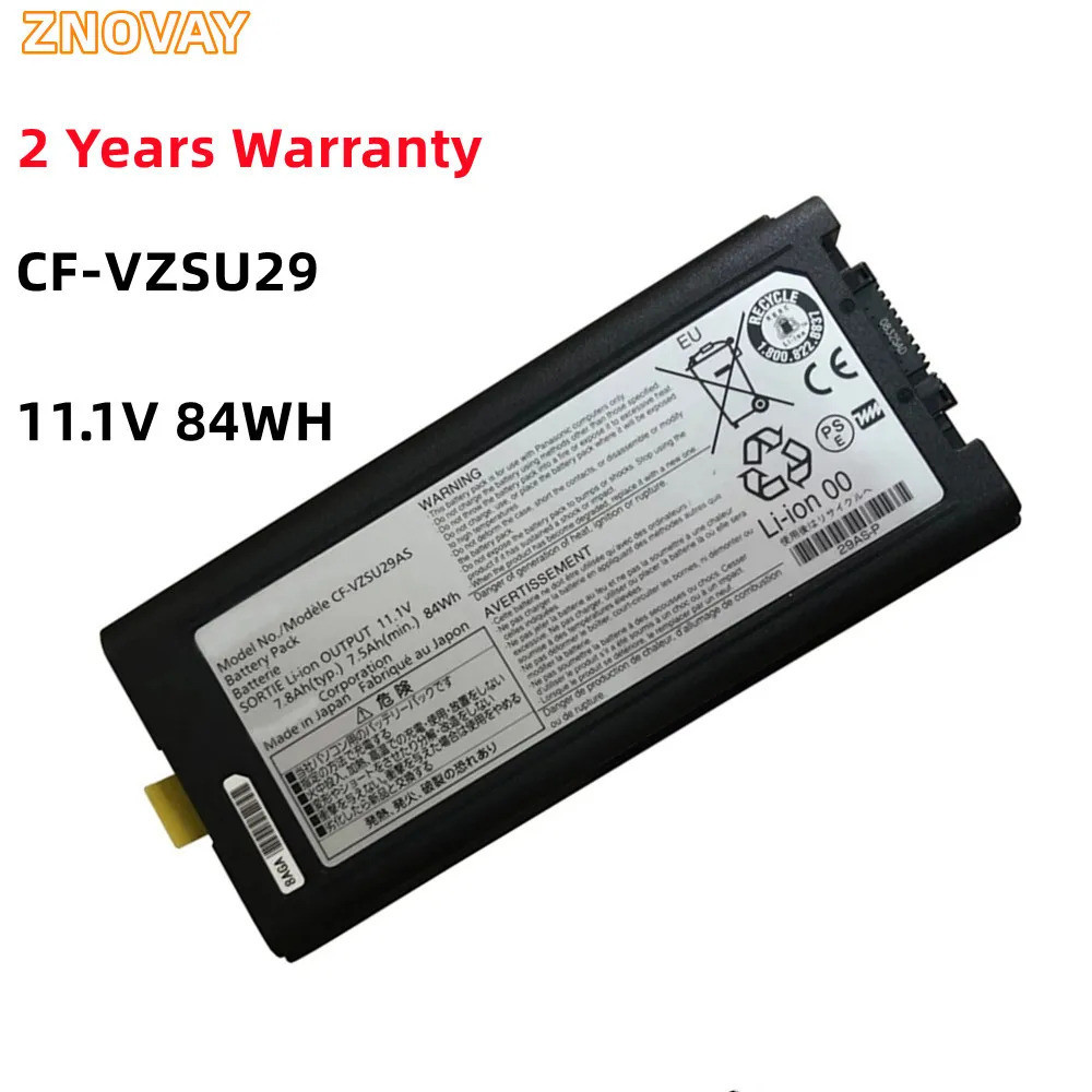 11.1V CF-VZSU29 CF-52 VZSU29U VZSU29A VZSU29AU แบตเตอรี่แล็ปท็อปสำหรับ Panasonic Toughbook -51 -52 8