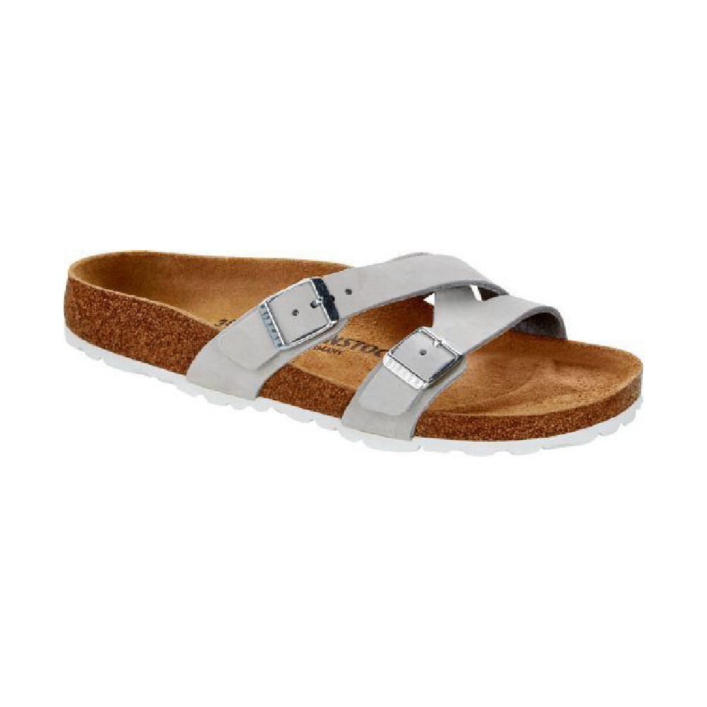 Birkenstock รองเท้าแตะ ผู้หญิง รุ่น Yao สี Mineral - 1016096 (regular)1016096 - size 40 EU