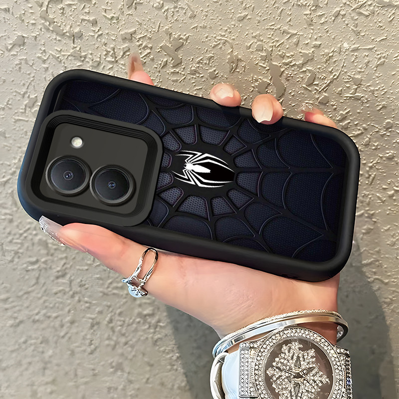 เคสสำหรับ VIVO Y36 4G Y36 5G Y27 5G Y77T Y27s Y35 เคสครอบแมงมุมหล่อป้องกันการตก