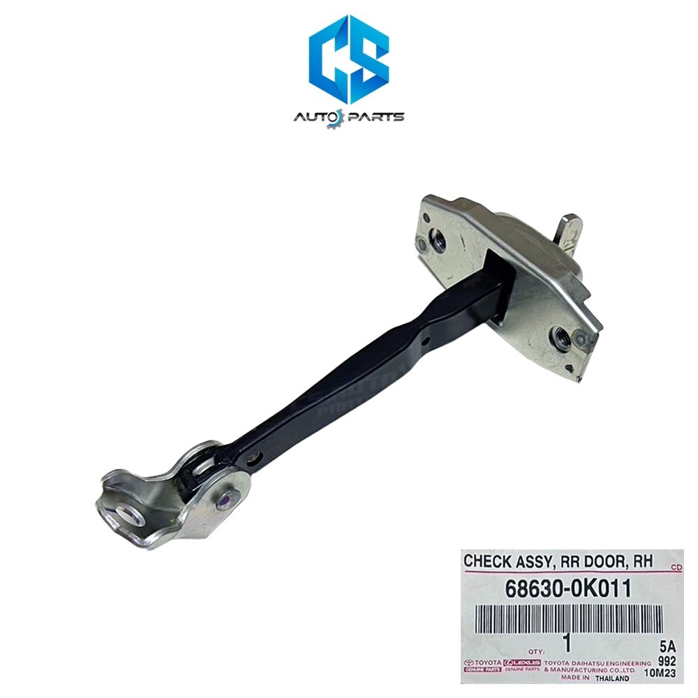 (แท้100%)กันเลยประตูหลัง TOYOTA VIGO,VIGOCHAMP,FORTUNER ปี04-14 ใส่ได้ทั้งซ้ายและขวา (68630-0K011)