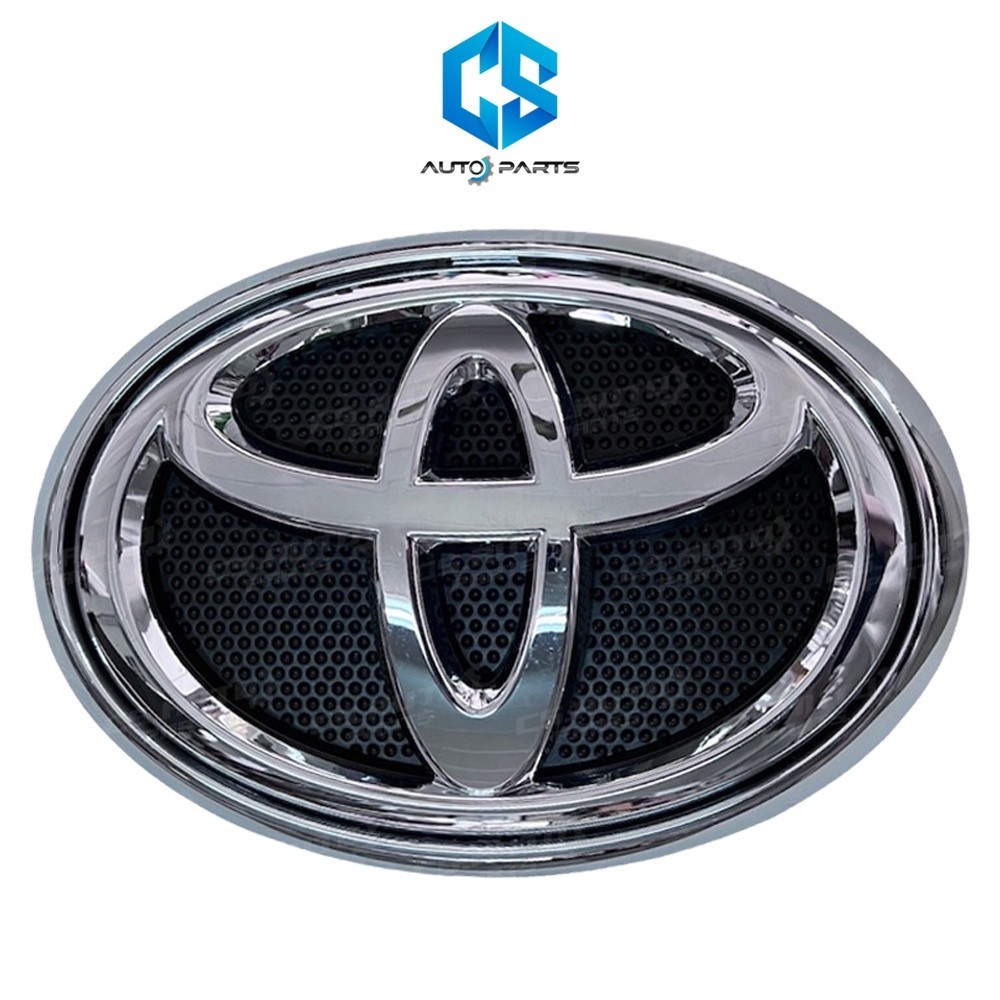(แท้ %)โลโก้กระจังหน้า+ฐานรอง TOYOTA REVO,NEW FORTUNER ปี15-24